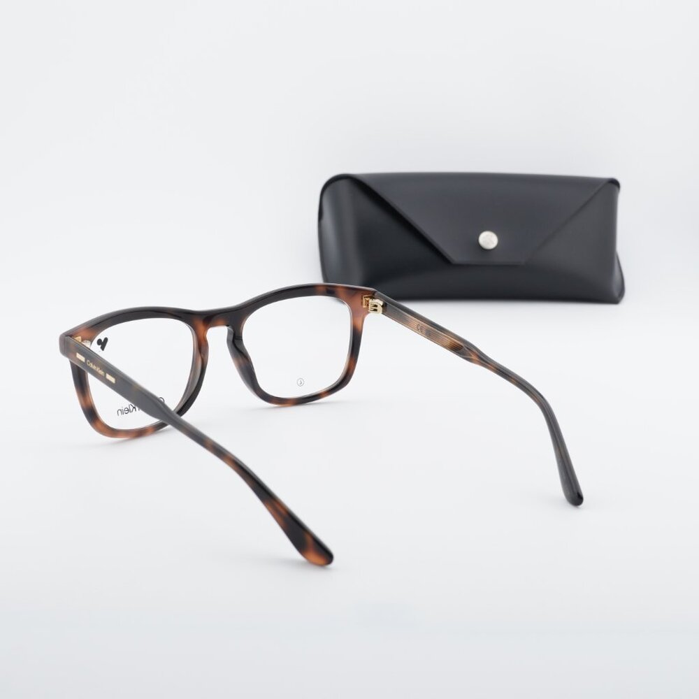 Calvin Klein CK24515 240 Square Eyeglasses 52mm - Havana - Picture 4 of 10